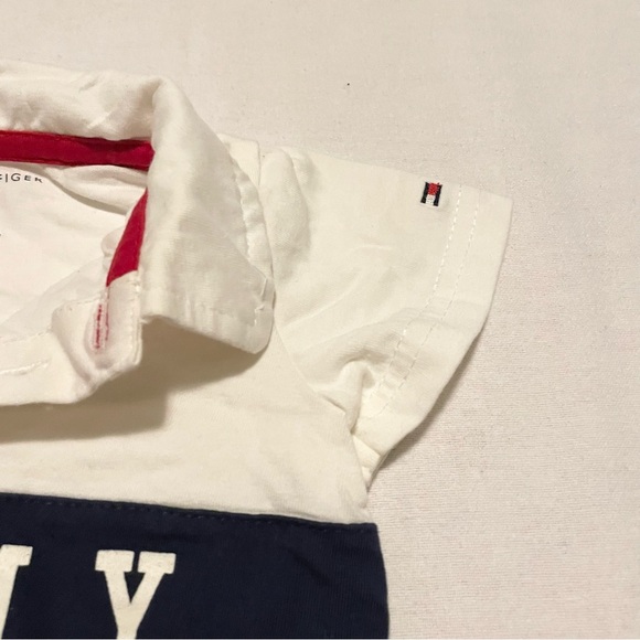 Tommy Hilfiger Baby Polo Shirt Size 3-6 Month Tshirt - Picture 5 of 16
